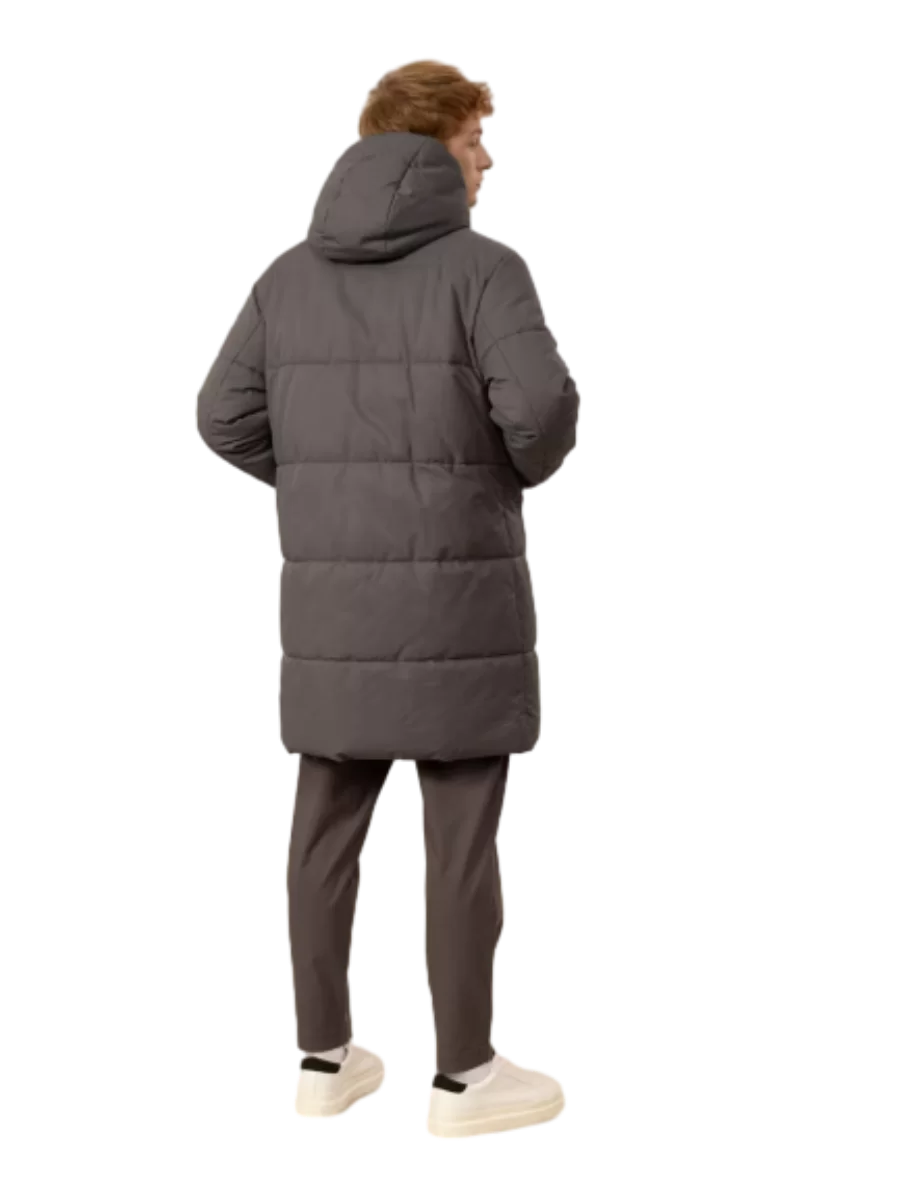 Men’s Casual Padded Long Coat