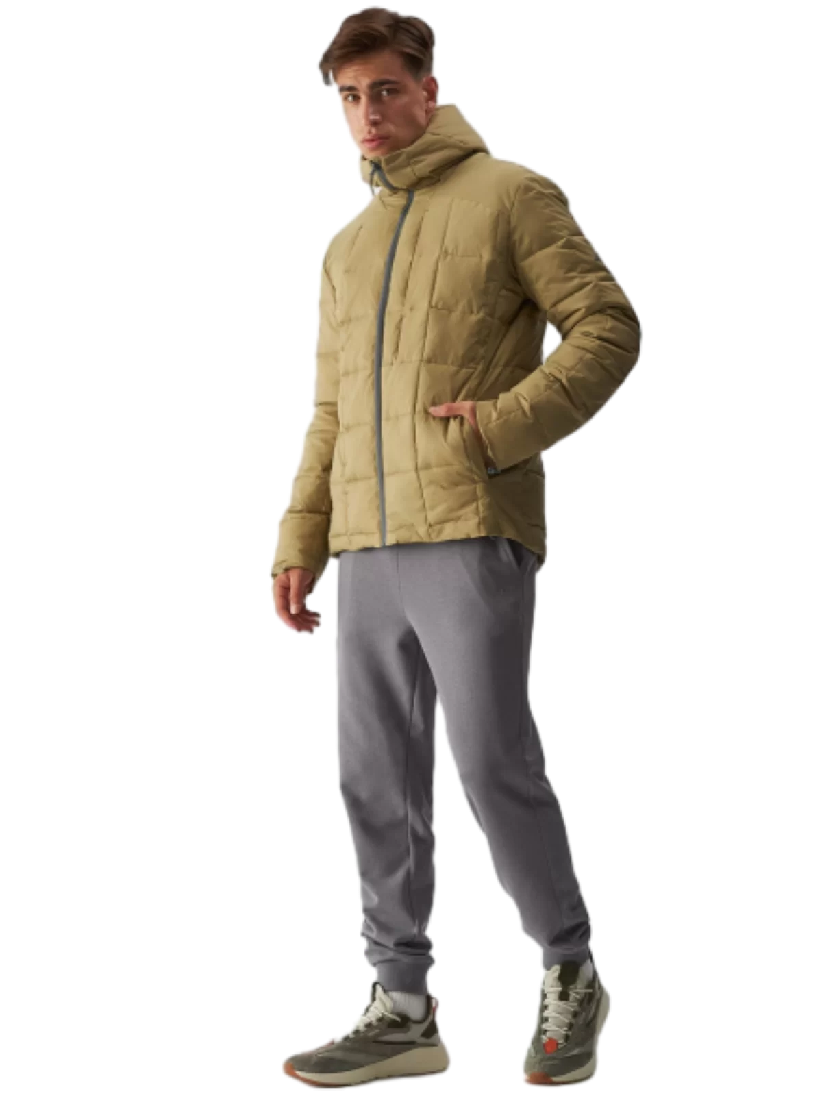 Mens Synthetic Filled Down Jacket